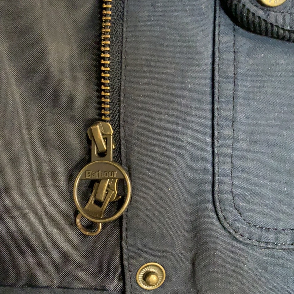 Barbour Olive Utility Jacket - Picture 9 of 13